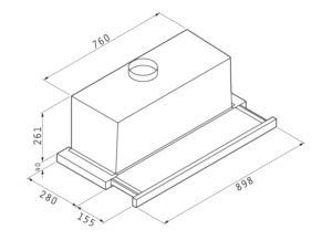 ΑΠΟΡΡΟΦΗΤΗΡΑΣ ΣΥΡΟΜΕΝΟΣ PYRAMIS ESSENTIAL 90 INOX TURBO - Image 2