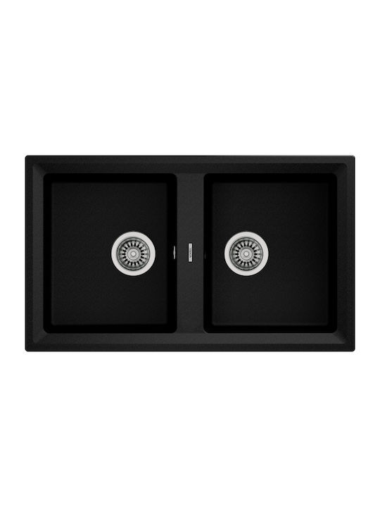 ΝΕΡΟΧΥΤΗΣ TEKA STONE 90 C-TG 2C BLACK METALLIC