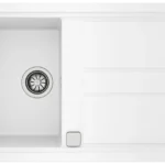 ΝΕΡΟΧΥΤΗΣ TEKA NOVA 45 B-TG 1B 1D ARTIC WHITE (86X50)