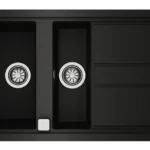 ΝΕΡΟΧΥΤΗΣ TEKA NOVA 60 B-TG 1½B 1D BLACK (100X50)