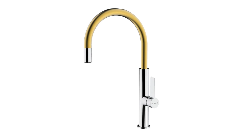 ΜΠΑΤΑΡΙΑ ΚΟΥΖΙΝΑΣ TEKA FOT 995 ΧΡΩΜΙΟ/BRASS